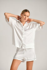 סט פיג'מה קצרה לנשים