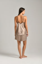 סט פיג'מה קצרה לנשים