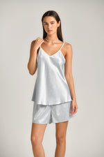 סט פיג'מה קצרה לנשים