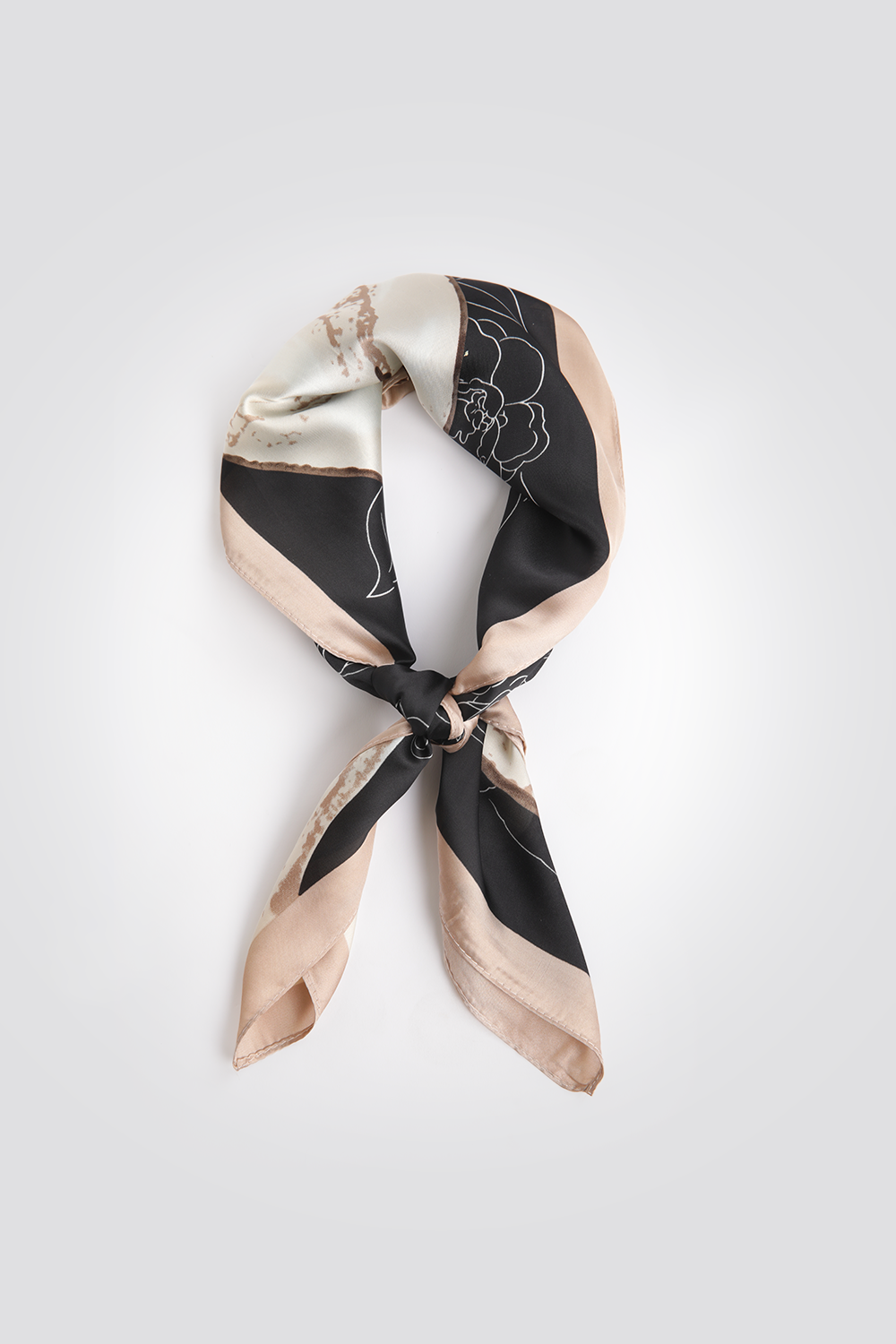 צעיף משי 70X70