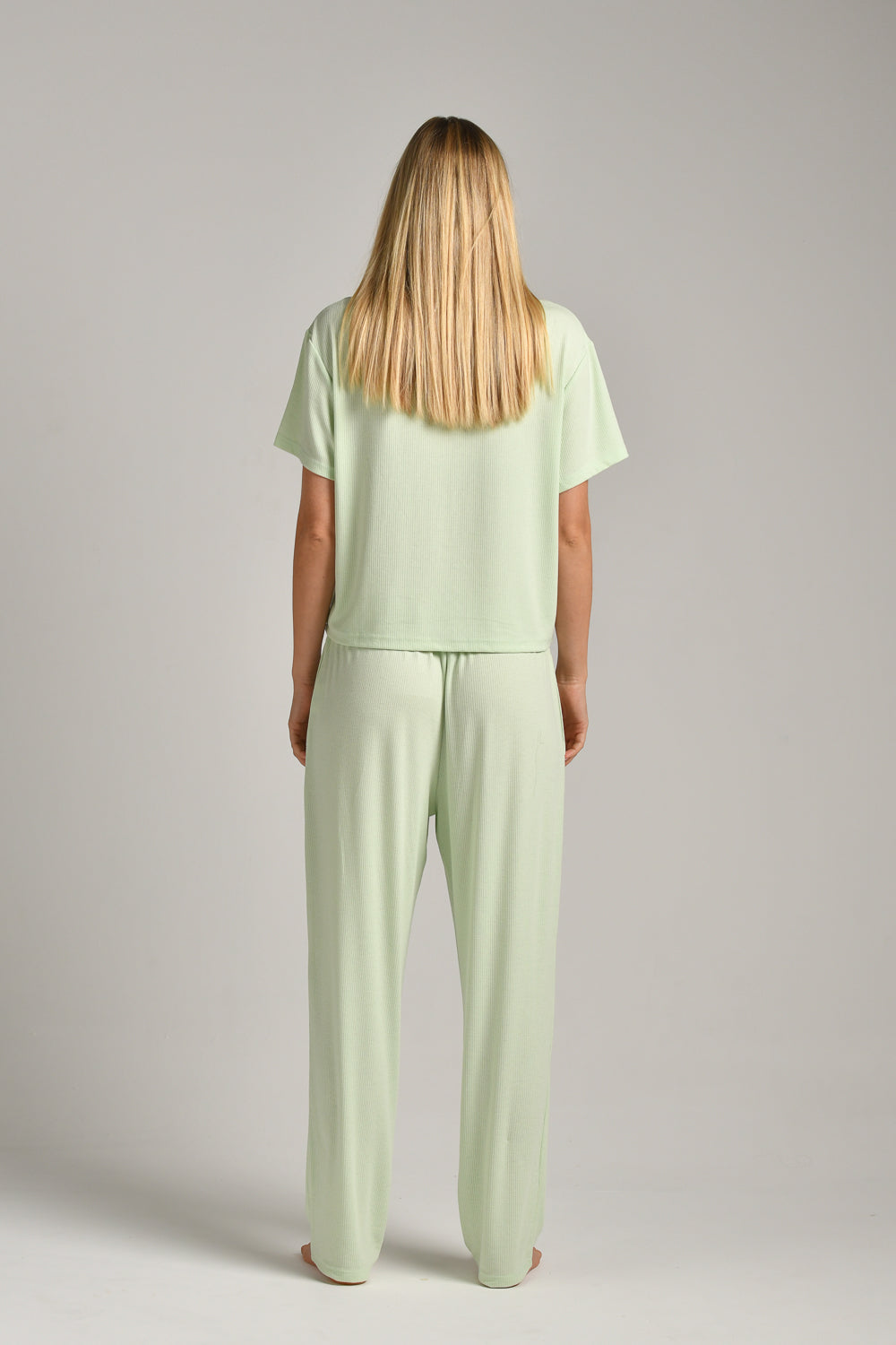 מכנסיים ארוכים סופט ריב לנשים