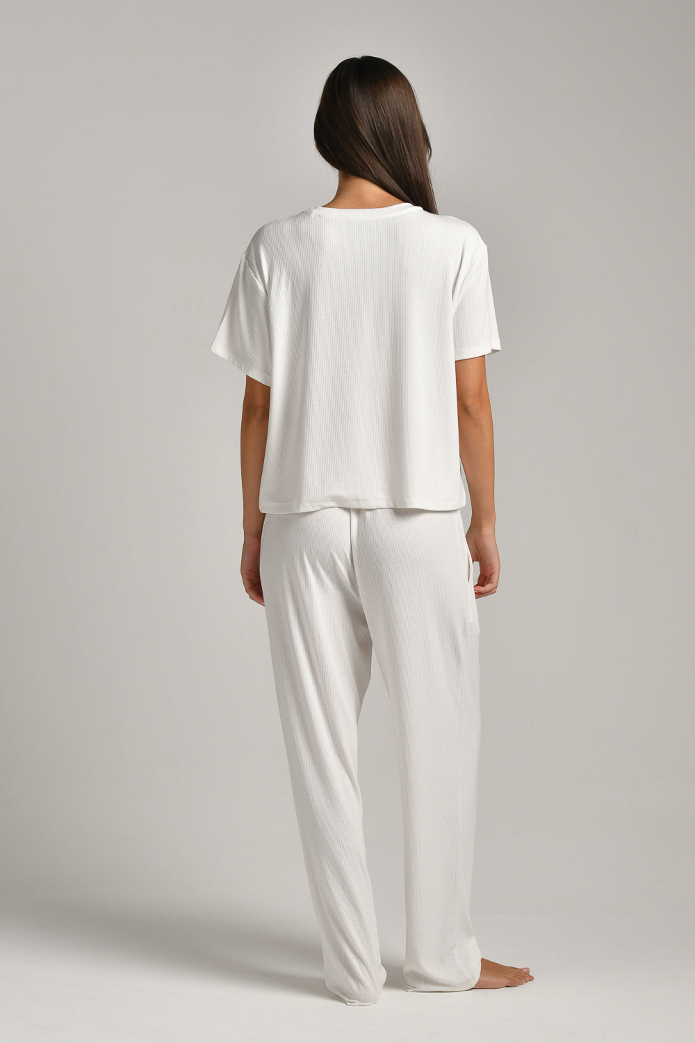 מכנסיים ארוכים סופט ריב לנשים