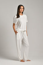 מכנסיים ארוכים סופט ריב לנשים