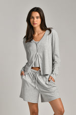 קרדיגן סופט ריב לנשים