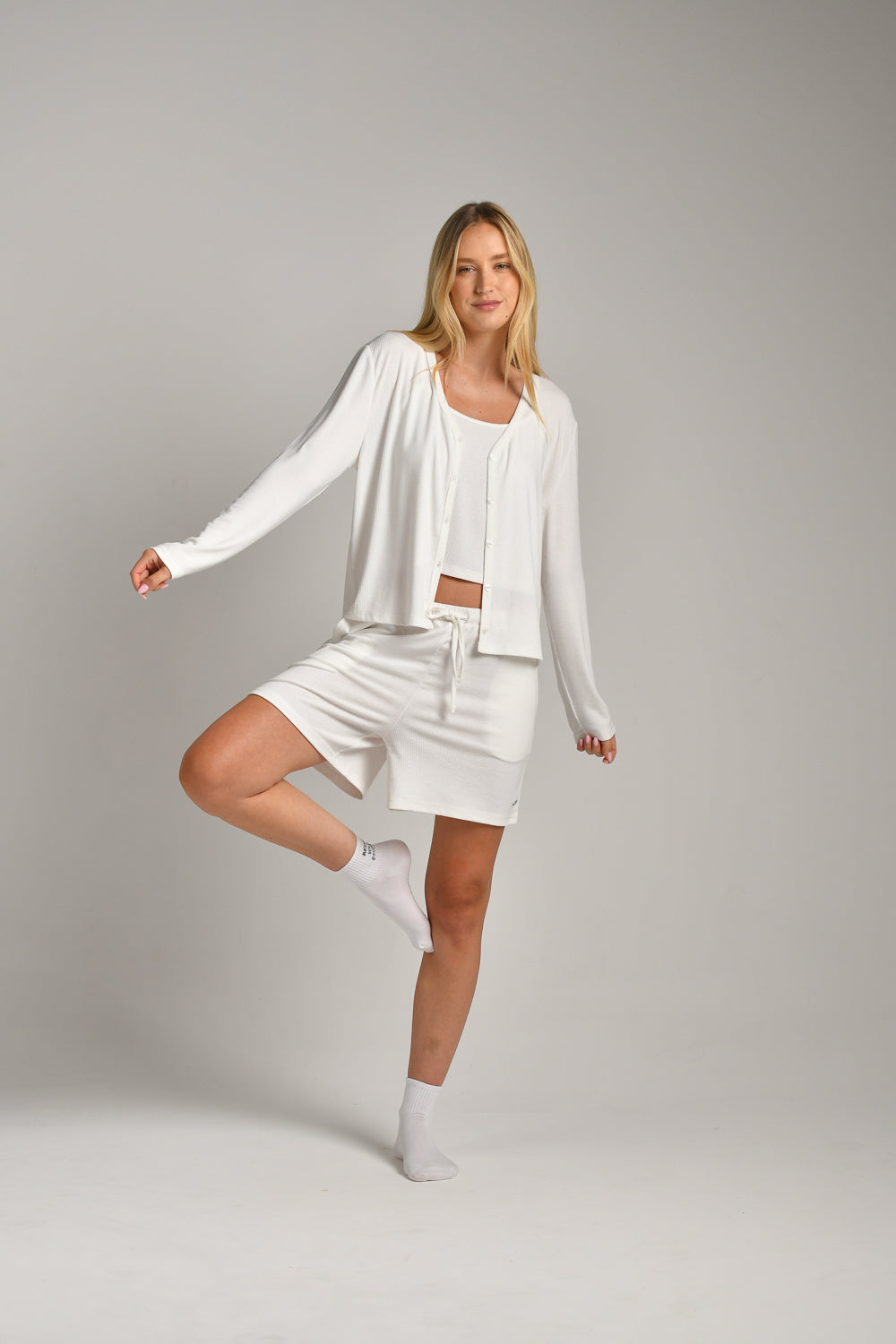 קרדיגן סופט ריב לנשים