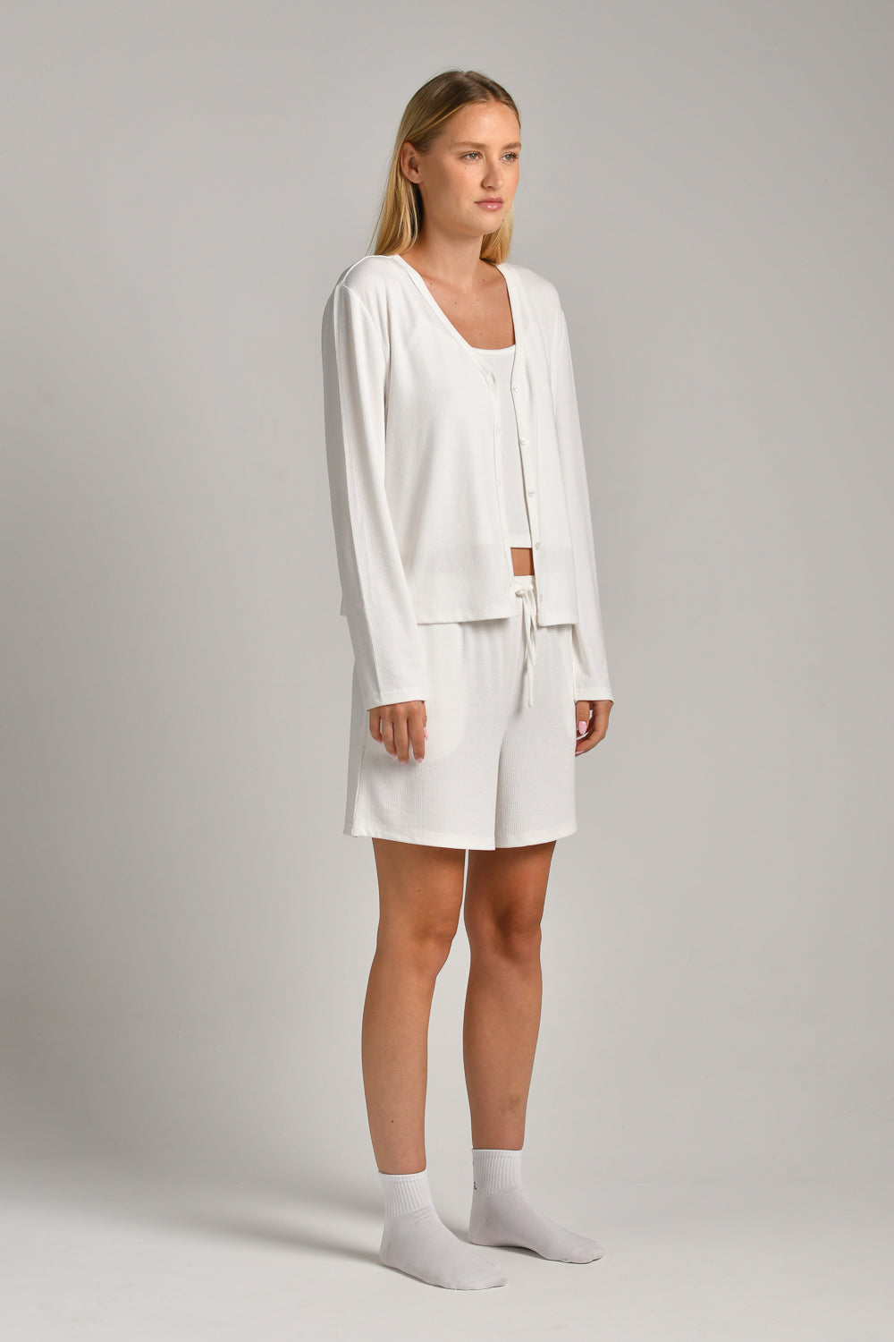 קרדיגן סופט ריב לנשים