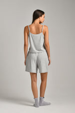 מכנסי שורט מבד ריב