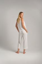 מכנסי בית בגזרה מתרחבת לנשים