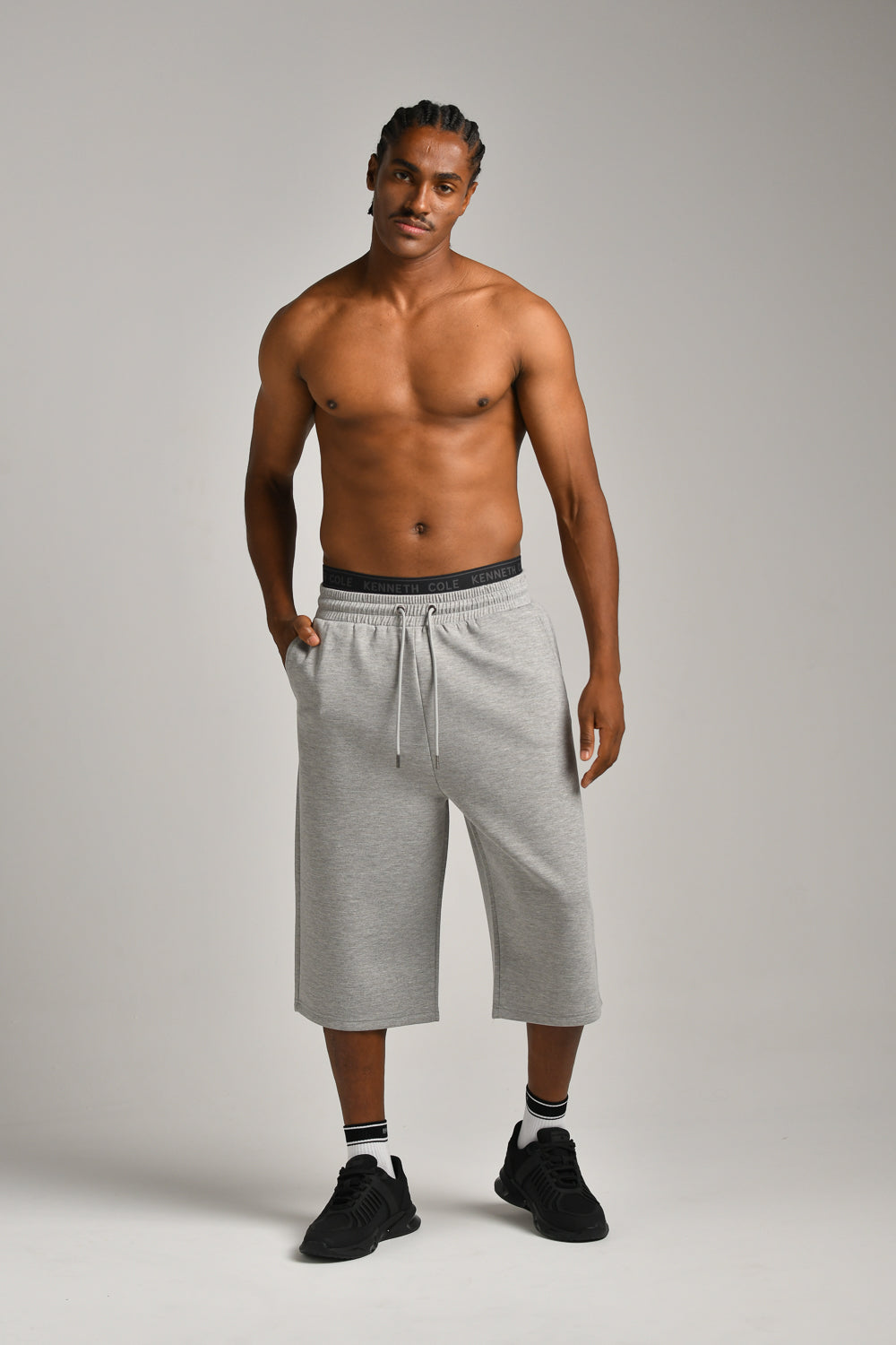 מכנסי ברמודה אוברסייז לגברים