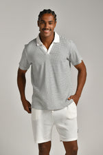 חולצת פולו וואפל פסים