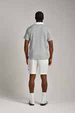 חולצת פולו וואפל פסים