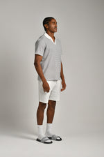 חולצת פולו וואפל פסים