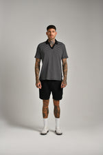 חולצת פולו וואפל פסים