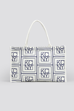 תיק חוף עם הדפס לוגו | קנת קול