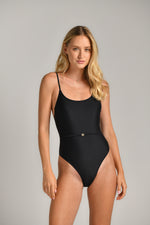 בגד ים שלם BELTED SWIMSUIT לנשים