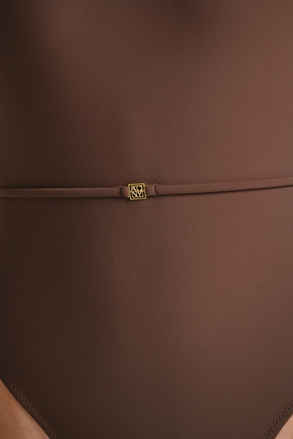 בגד ים שלם BELTED SWIMSUIT לנשים