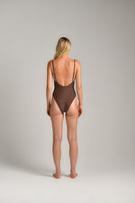 בגד ים שלם BELTED SWIMSUIT לנשים