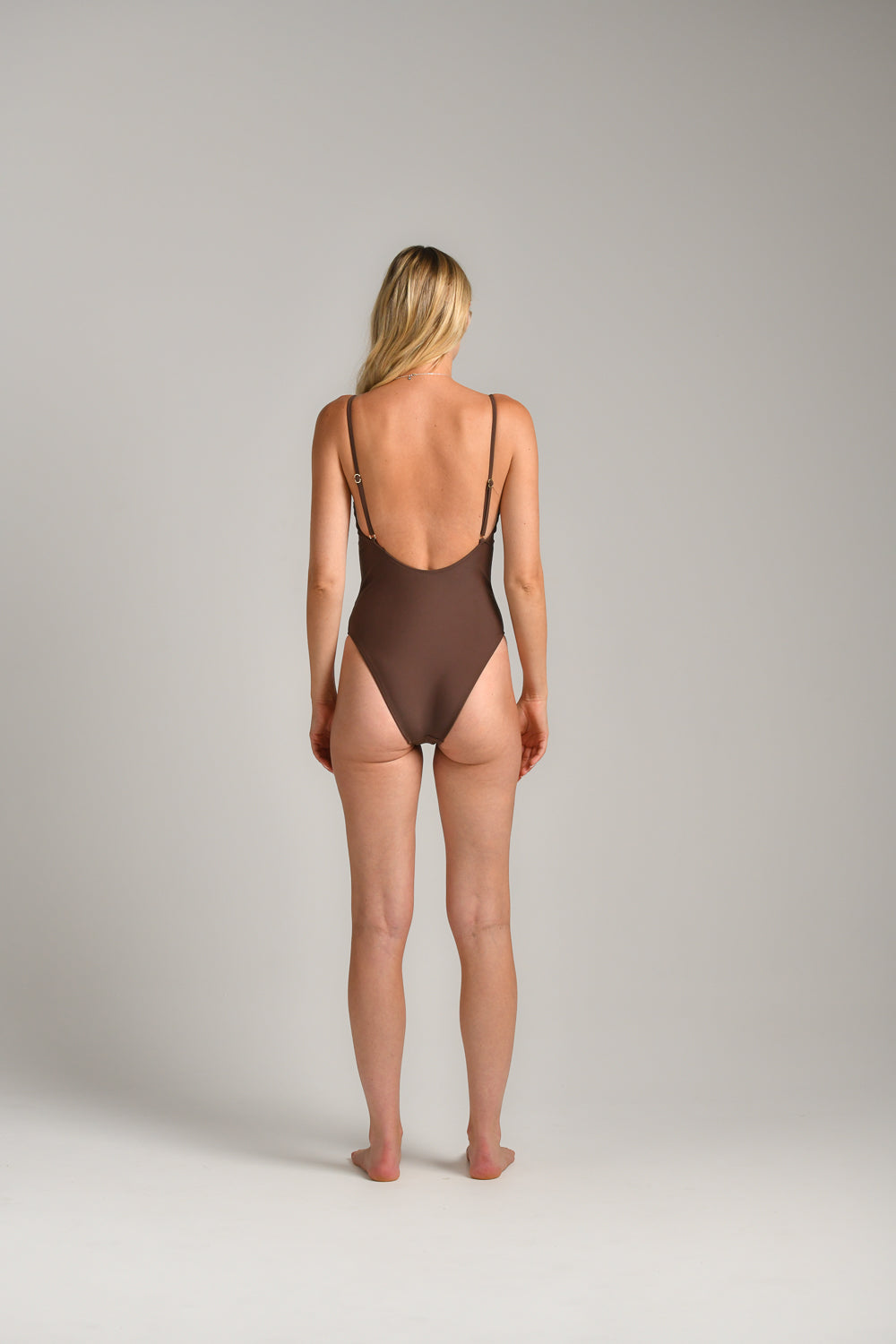 בגד ים שלם BELTED SWIMSUIT לנשים