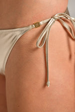 תחתון ביקיני TIE BIKINI BOTTOM  GOLD לנשים