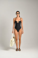 בגד ים שלם ONE PIECELOGO PRINT לנשים