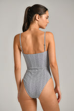 בגד ים שלם ONE PIECELOGO PRINT לנשים