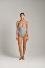 בגד ים שלם ONE PIECELOGO PRINT לנשים