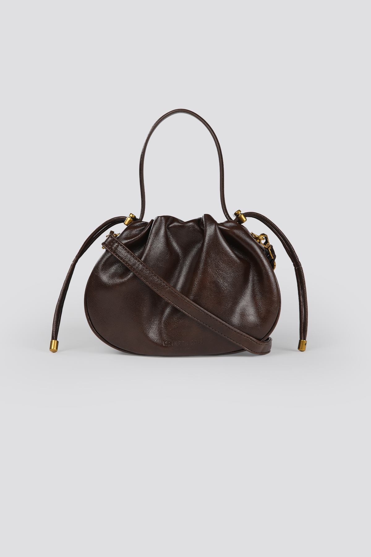 תיק יד קטן בצבע חום כהה | קנת קול