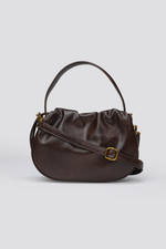 תיק יד קטן בצבע חום כהה | קנת קול