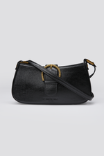 תיק צד בעיצוב אלגנטי עם אבזם מוזהב | קנת קול