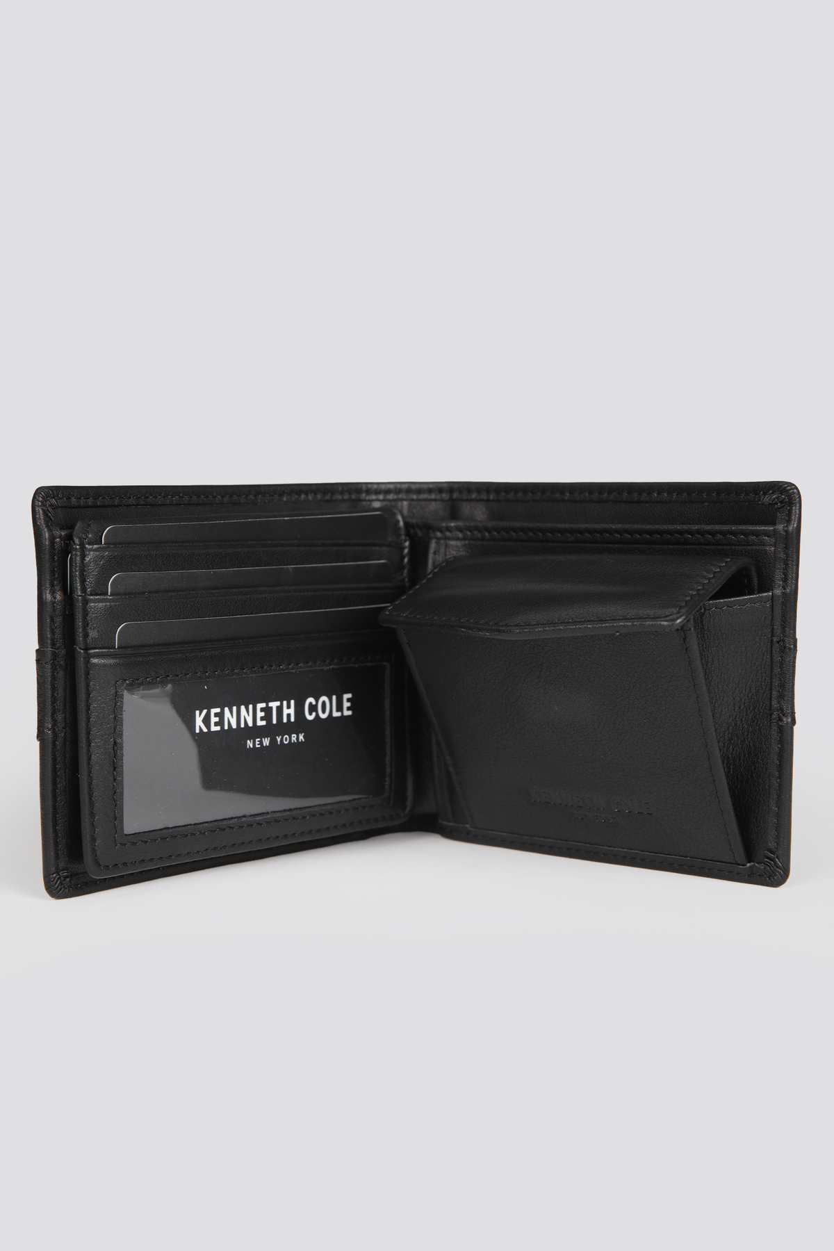 ארנק עור לגבר בצבע שחור