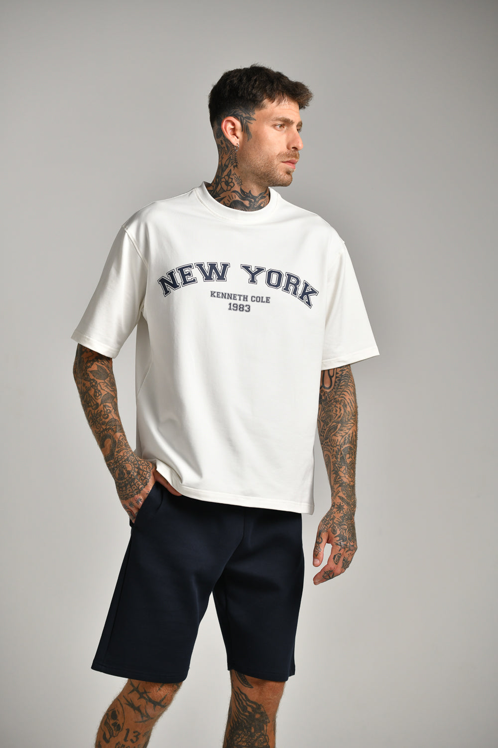 טישירט NEW YORK לגברים