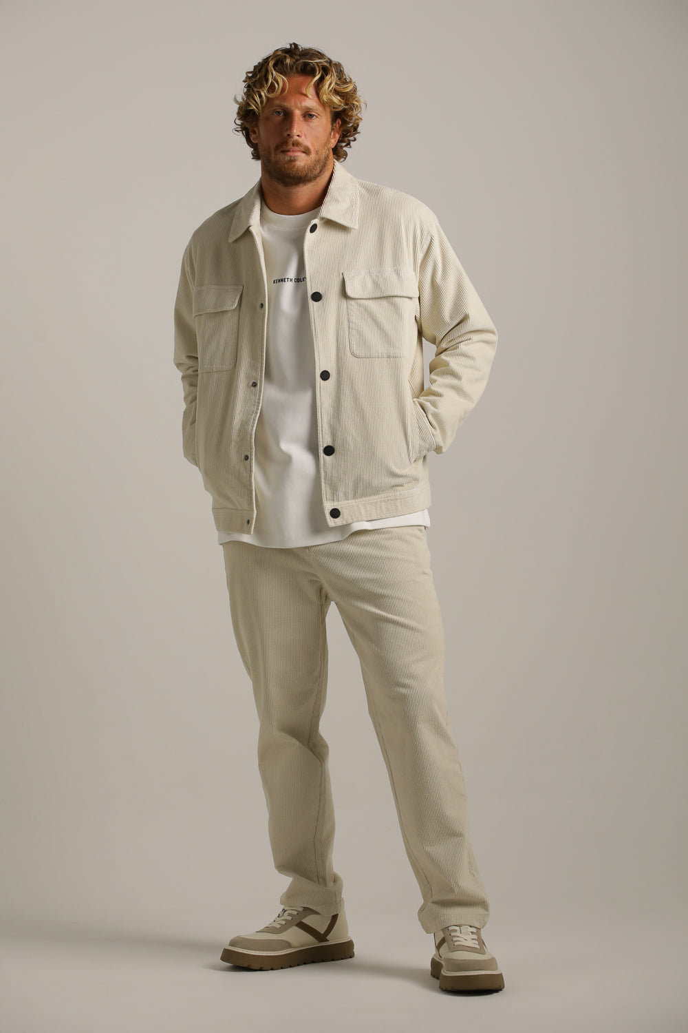 מכנסי קורדרוי עם שרוך לקשירה | קנת קול