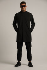 מעיל טרנץ' ספורטיבי ארוך | קנת קול