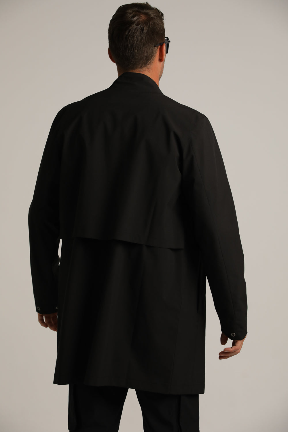 מעיל טרנץ' ספורטיבי ארוך | קנת קול