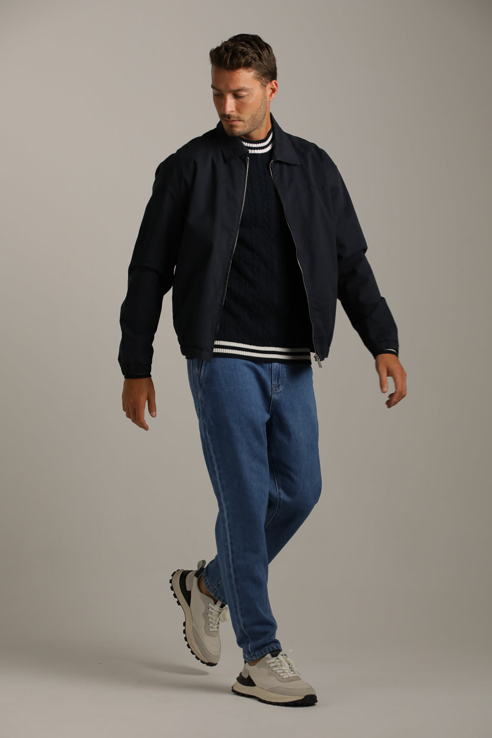 ג'קט אוברסייז במראה שטוף | קנת קול