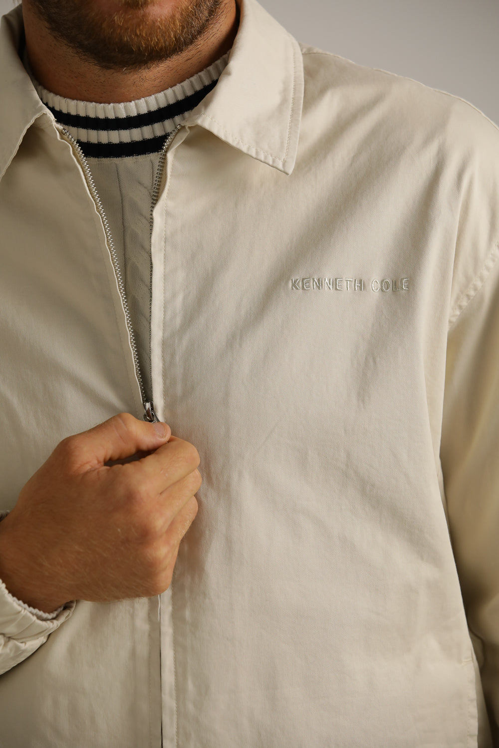 ג'קט אוברסייז במראה שטוף | קנת קול