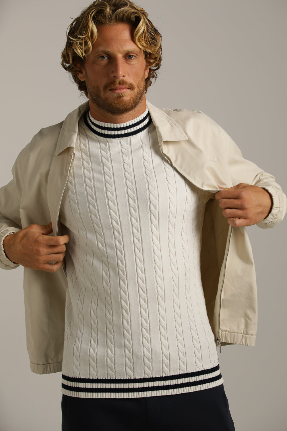 ג'קט אוברסייז במראה שטוף | קנת קול