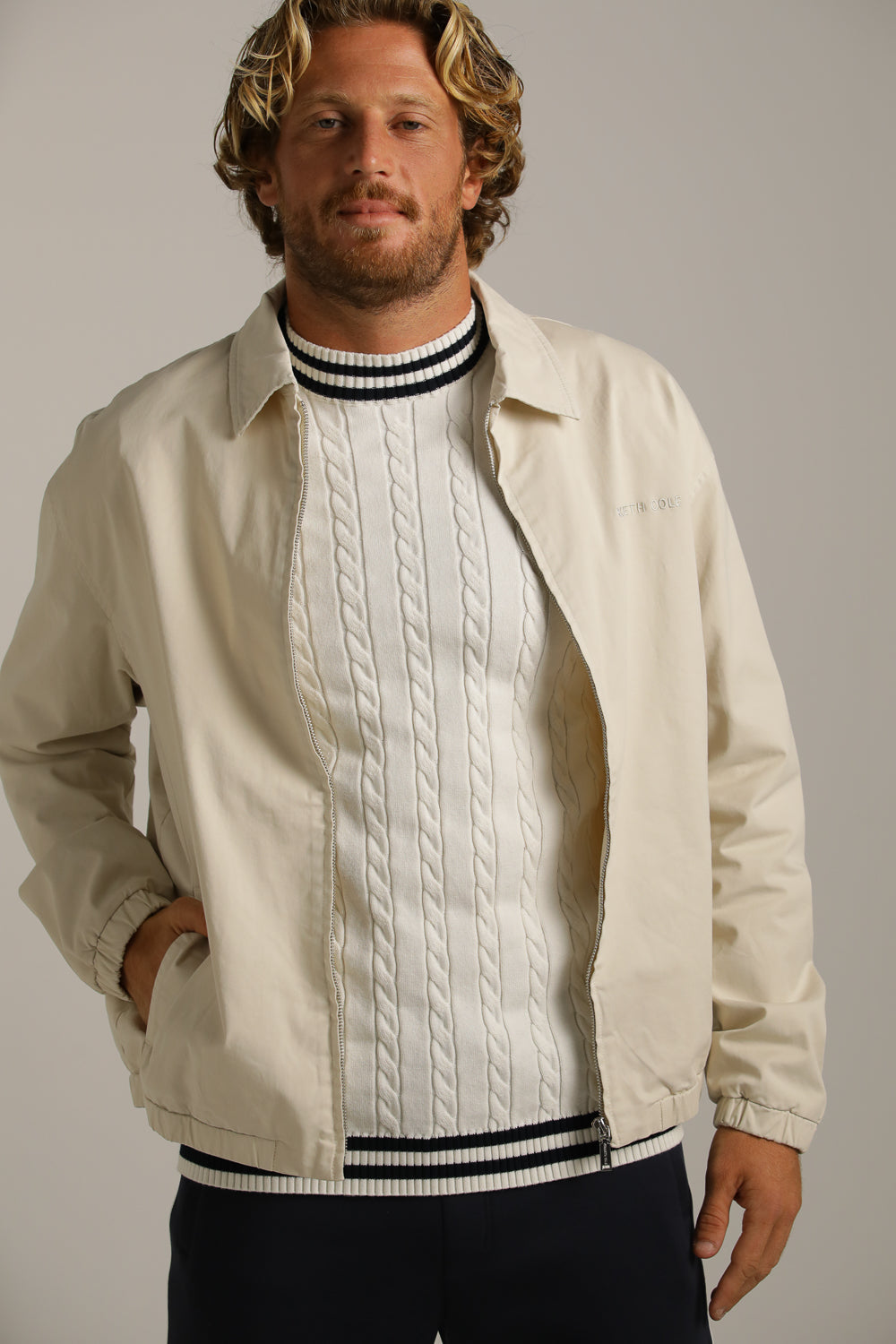 ג'קט אוברסייז במראה שטוף | קנת קול