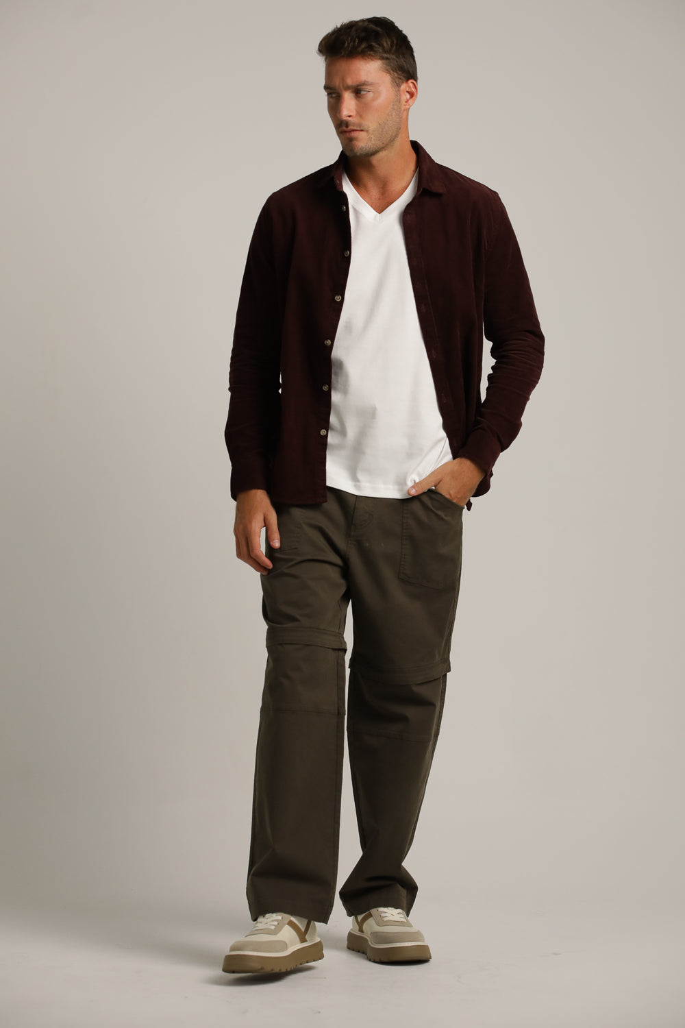 מכנסי דגמ"ח בגזרה ישרה מתפרקים | קנת קול