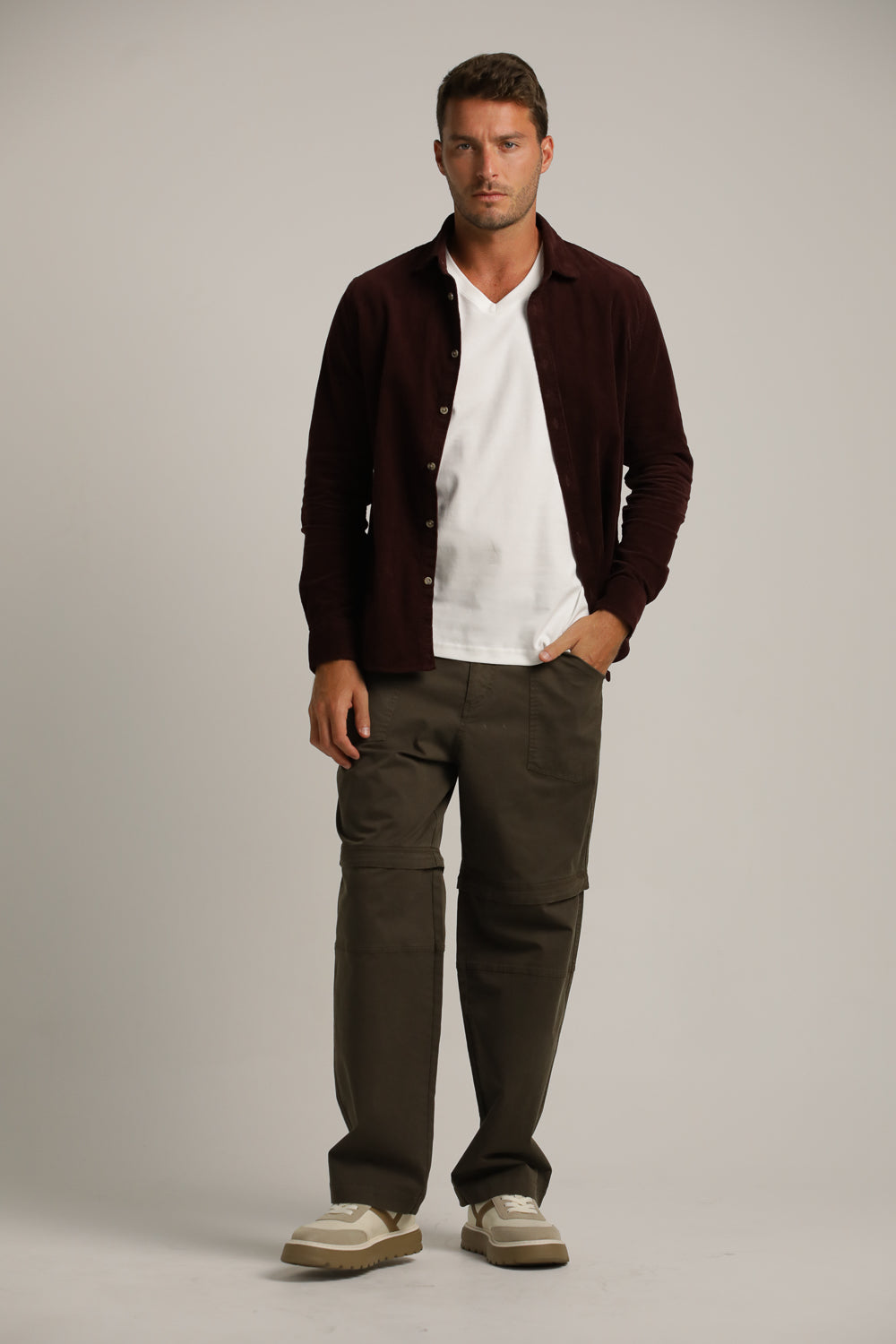 מכנסי דגמ"ח בגזרה ישרה מתפרקים | קנת קול