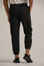 מכנסי קרגו בגזרה צרה עם סיומת גומי | קנת קול