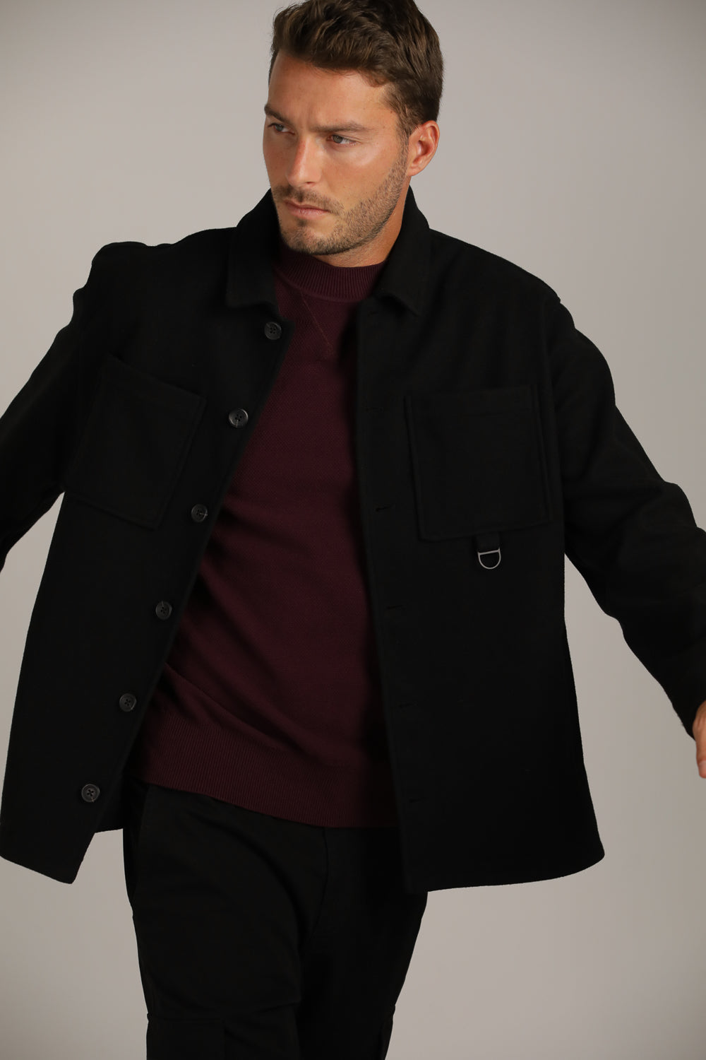 ג'קט אוברשירט לגברים | קנת קול