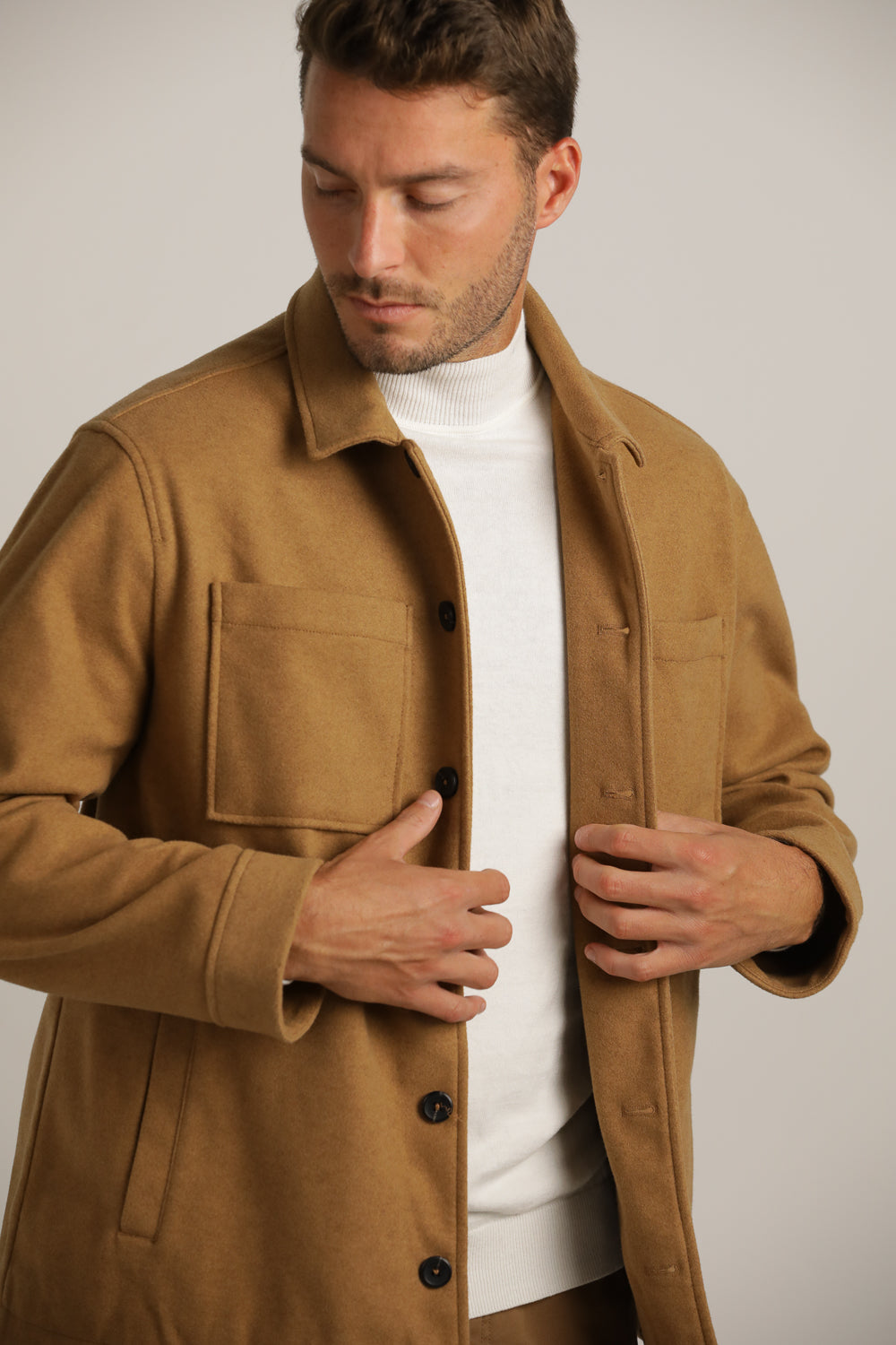 ג'קט אוברשירט לגברים | קנת קול