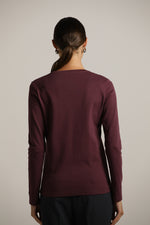 טישירט ארוכה עם צווארון עגול | קנת קול