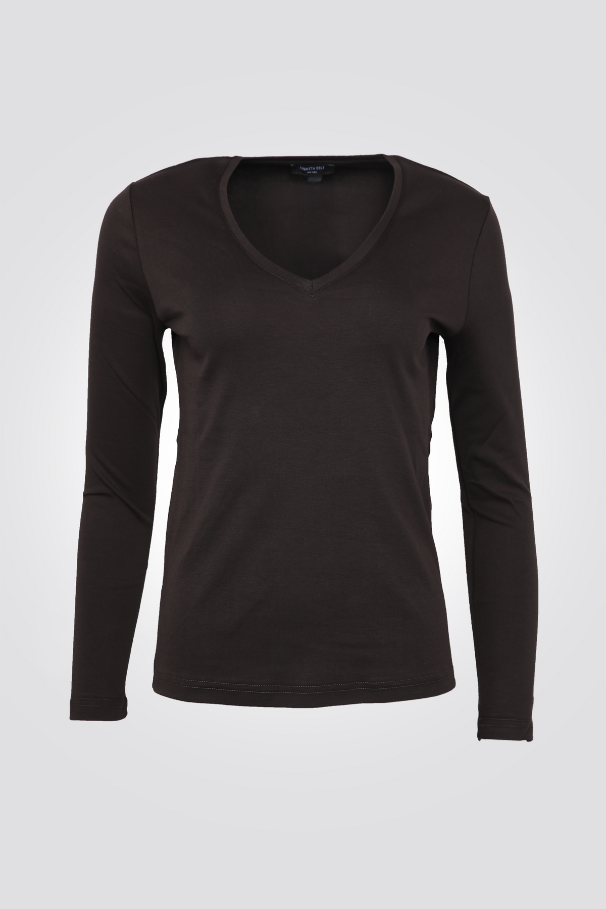 טישירט ארוכה עם צווארון וי | קנת קול