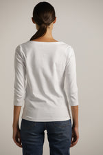 טישירט בייסיק עם שרוולים באורך 3/4 | קנת קול