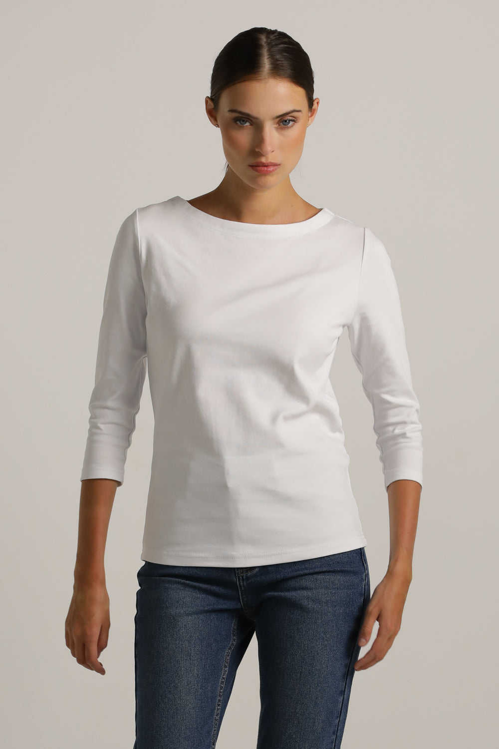 טישירט בייסיק עם שרוולים באורך 3/4 | קנת קול