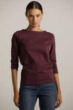 טישירט בייסיק עם שרוולים באורך 3/4 | קנת קול