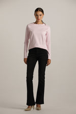 חולצת רגלן ארוכה עם צווארון עגול | קנת קול