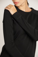 חולצת רגלן ארוכה עם צווארון עגול | קנת קול